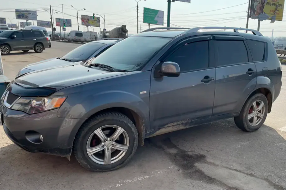Mitsubishi Outlander 2006-2012 Windabweiser (4 Stk, HIC) Foto 2