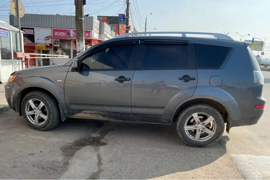 Mitsubishi Outlander 2006-2012 Windabweiser (4 Stk, HIC) Foto 3