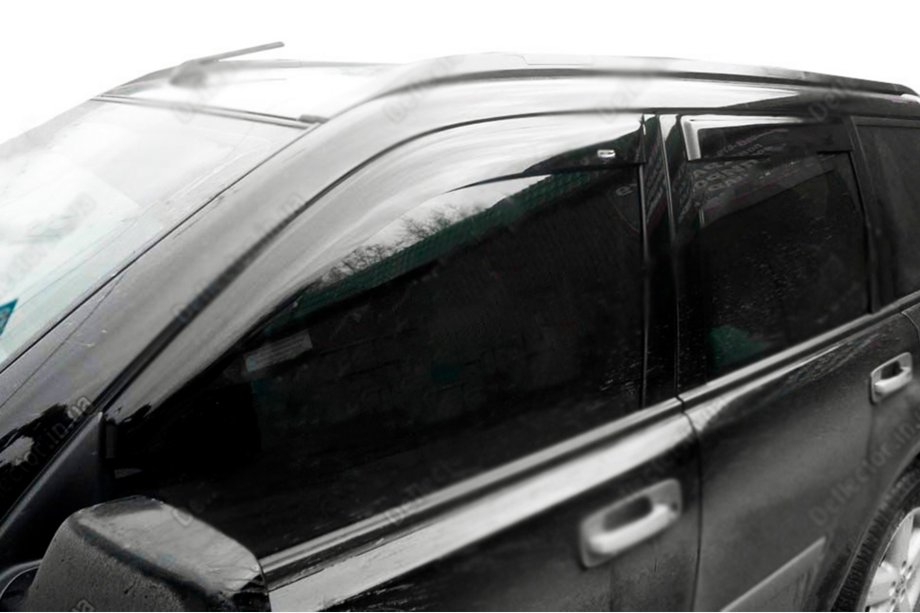 Nissan X-trail T30 2002-2007 Windabweiser (4 Stk, HIC) Foto 5