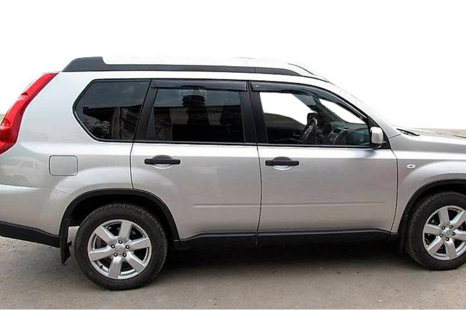 Nissan X-trail T31 2007-2014 Windabweiser (4 Stk, HIC) Foto 6