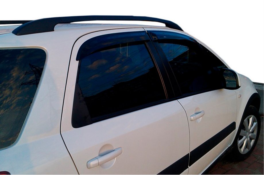 Suzuki SX4 S-Cross 2013-2016 Windabweiser (4 Stk, HIC) Foto 7