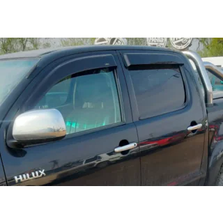 Windabweiser (4 Stk, HIC) Toyota Hilux 2006-2015 Foto 1