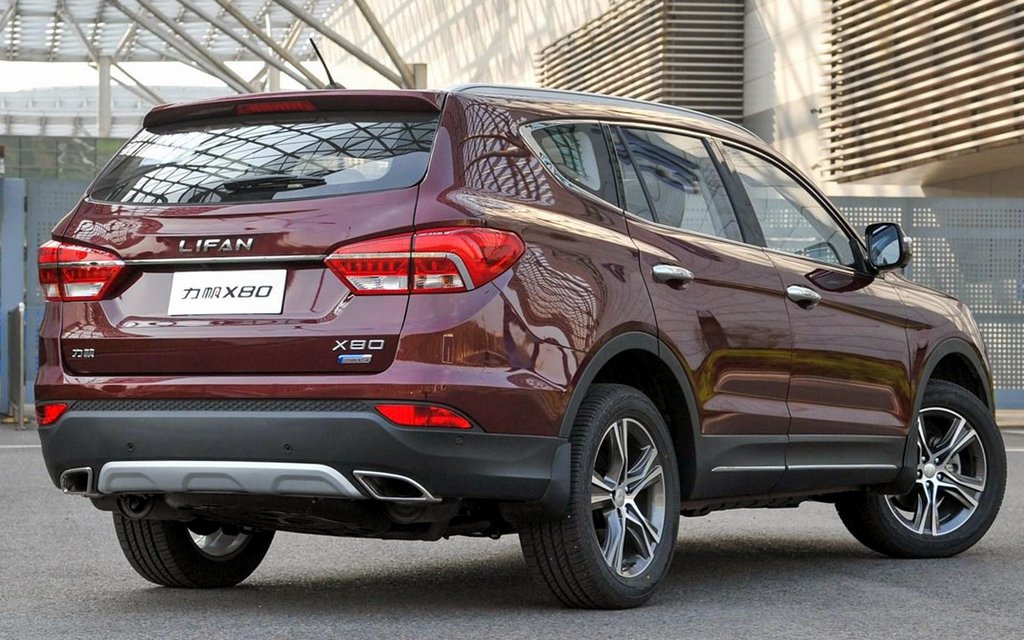 Übersicht Allrad-Siebensitzer Crossover Lifan X80