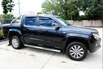 Volkswagen Amarok 2010-2022 Windabweiser (4 Stk, HIC) Foto 4