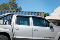 Volkswagen Amarok 2010-2022 Windabweiser (4 Stk, HIC) Foto 3