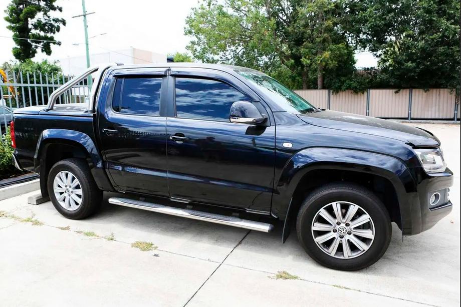 Volkswagen Amarok 2010-2022 Windabweiser (4 Stk, HIC) Foto 4