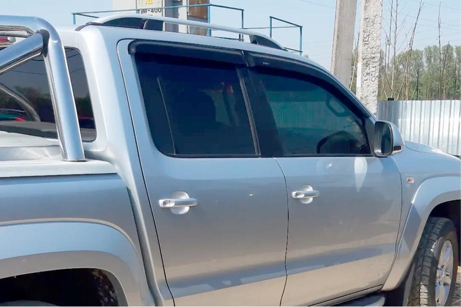 Volkswagen Amarok 2010-2022 Windabweiser (4 Stk, HIC) Image