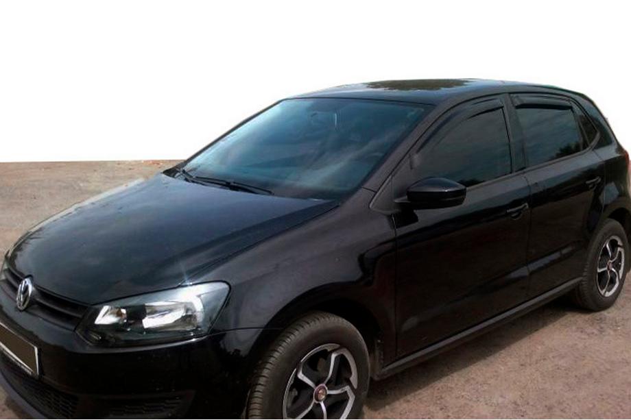 Volkswagen Polo 2010-2017 Windabweiser HB (4 Stk, HIC) Foto 3