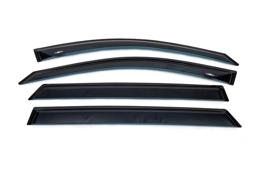 Hyundai Santa Fe 2 2006-2012 Windabweiser (4 Stk, HIC) Foto 4