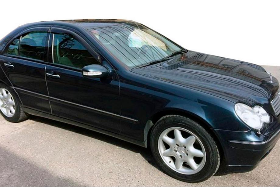 Mercedes C-class W203 2000-2007 Windabweiser SD (4 Stk, HIC) Foto 1