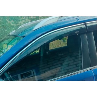 Windabweiser mit Chromleisten (4 Stk, HIC) Nissan X-trail T32/Rogue 2014-2021 Foto 2