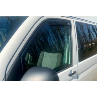 Windabweiser zum Einstecken (2 Stk, HIC) Volkswagen T5 Caravelle 2004-2010 Foto 4