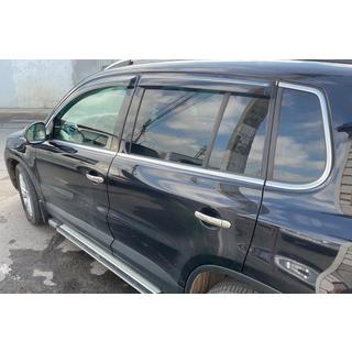 Windabweiser (4 Stk, HIC) Volkswagen Tiguan 2007-2016 Foto 2