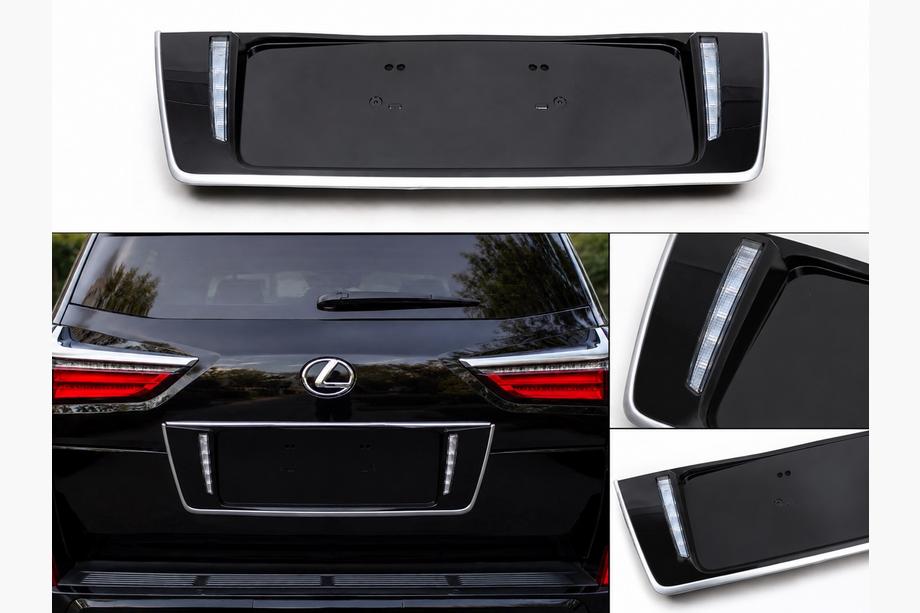 Lexus LX570/450d 2008-2022 Hintere LED-Kennzeichenhalterung (2007-2023) Foto 1