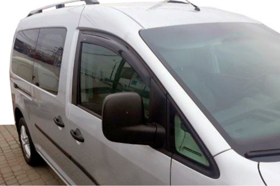 Volkswagen Caddy 2010-2015 Windabweiser (2 Stk, HIC) Foto 12