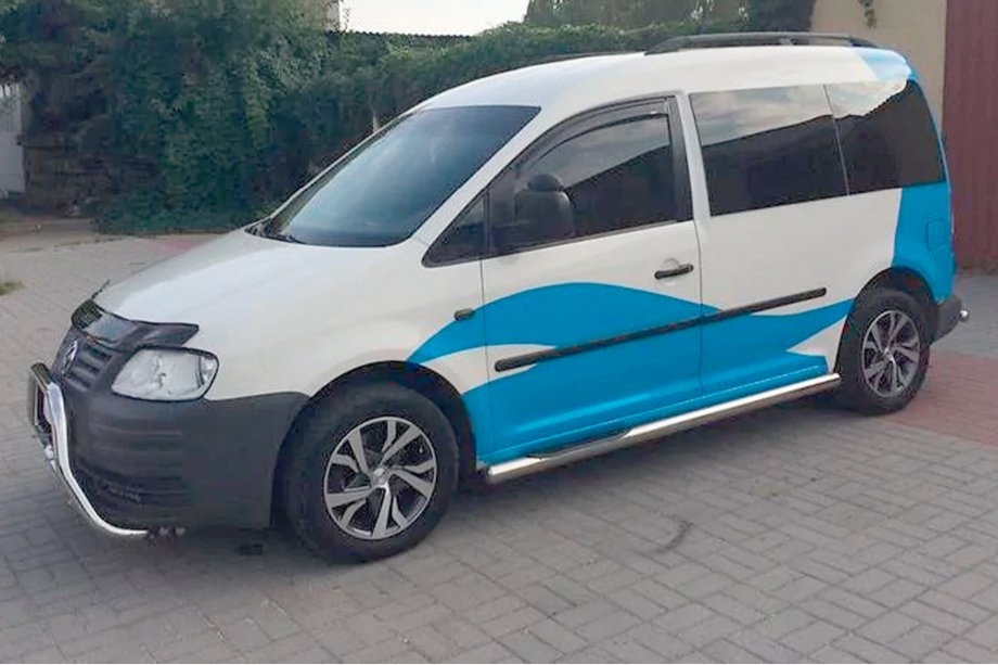 Volkswagen Caddy 2010-2015 Windabweiser (2 Stk, HIC) Foto 11