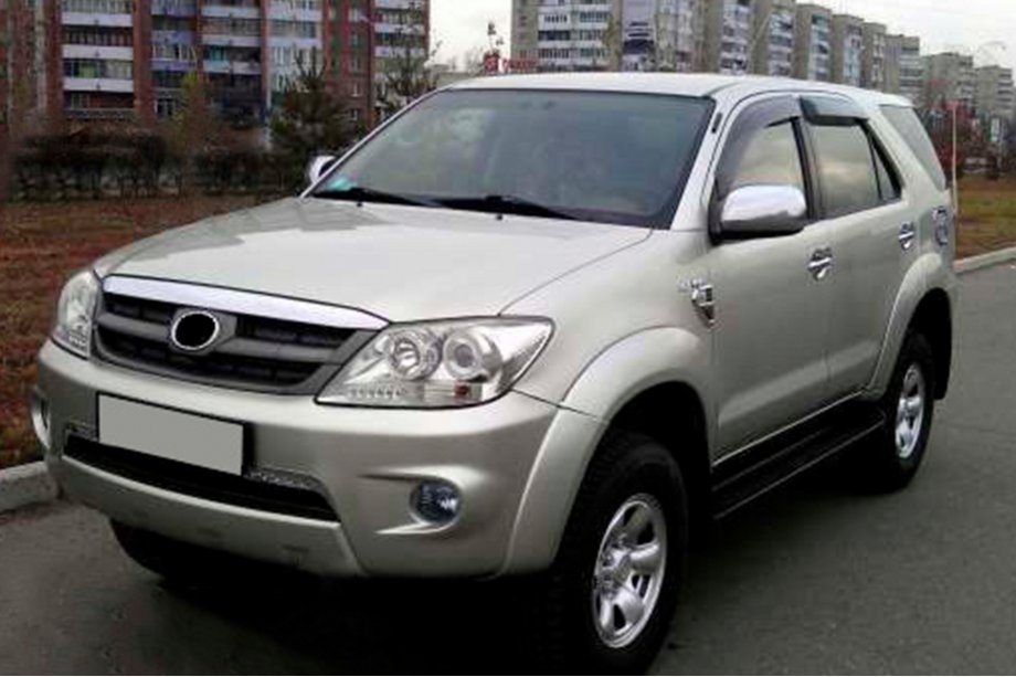 Toyota Fortuner 2006-2015 Windabweiser (4 Stk, HIC) Foto 1