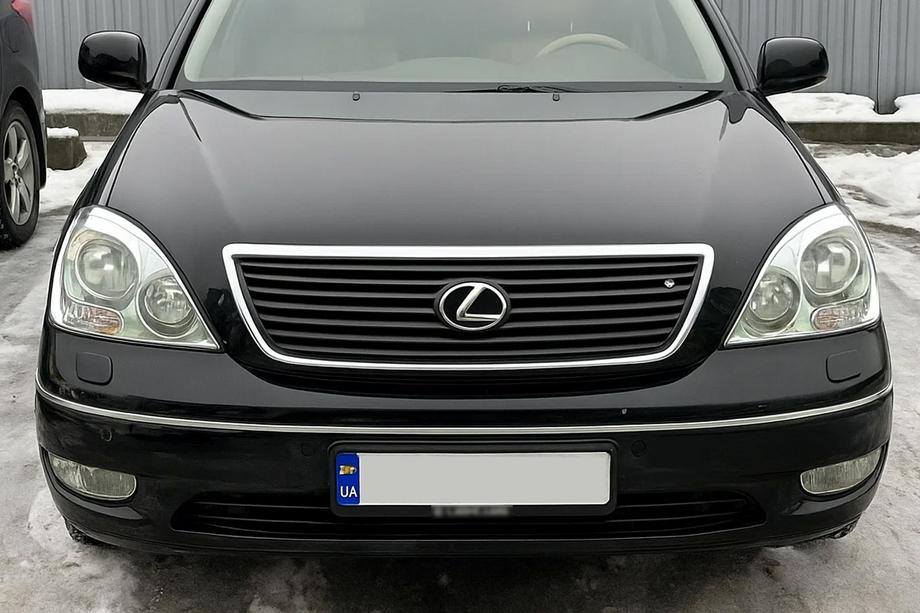 Lexus LS 2001-2006 Scheinwerfer Abdeckungen Chrom (2 Stk., Kunststoff) Image