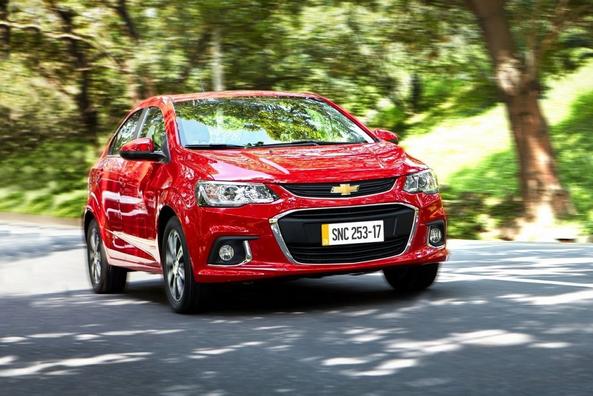 Übersicht der aktualisierten Limousine Chevrolet Aveo