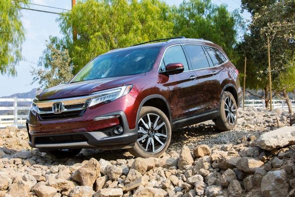 Durchsuchen Sie die aktualisierte Crossover-Honda-Pilot