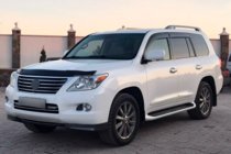 Lexus LX570/450d 2008-2022 Windabweiser 11cm (4 Stk, HIC) Foto 5