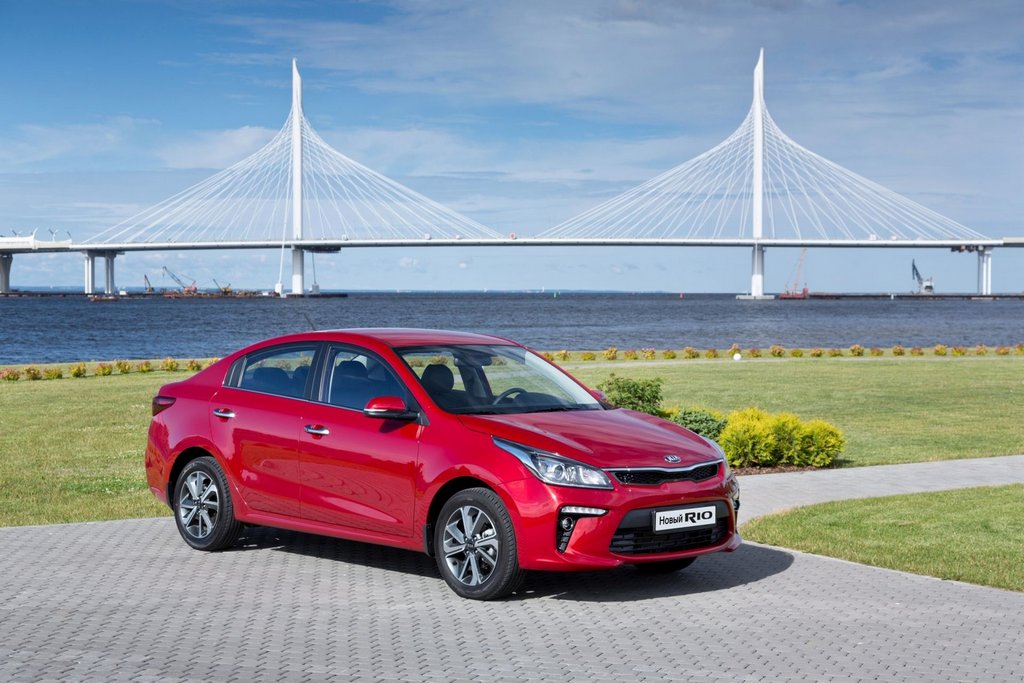 Übersicht der vierten Generation des KIA Rio Limousine