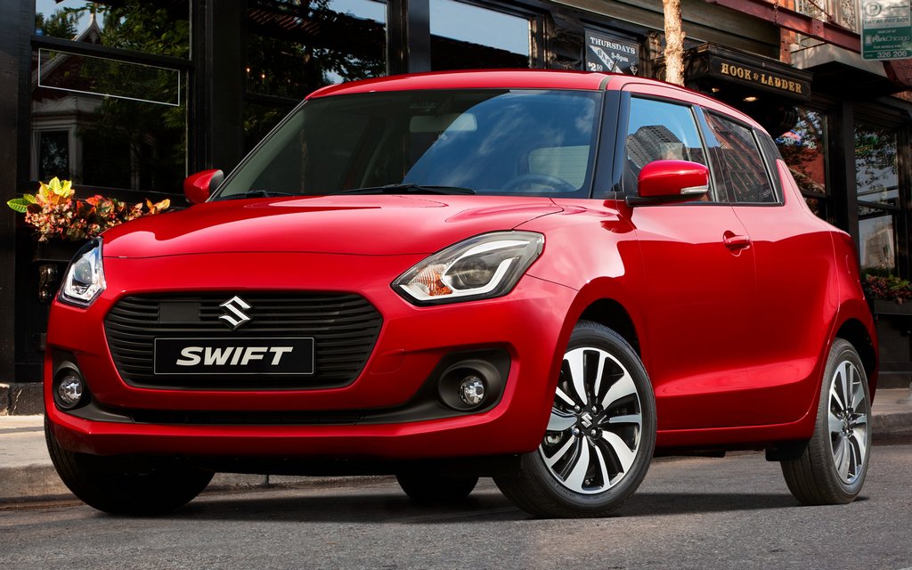 Übersicht fünftürige Fließheck Suzuki Swift
