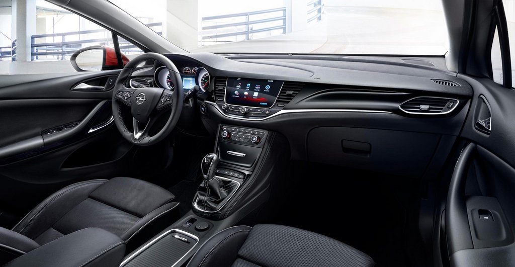 Übersicht fünftürige Fließheck Opel Astra K