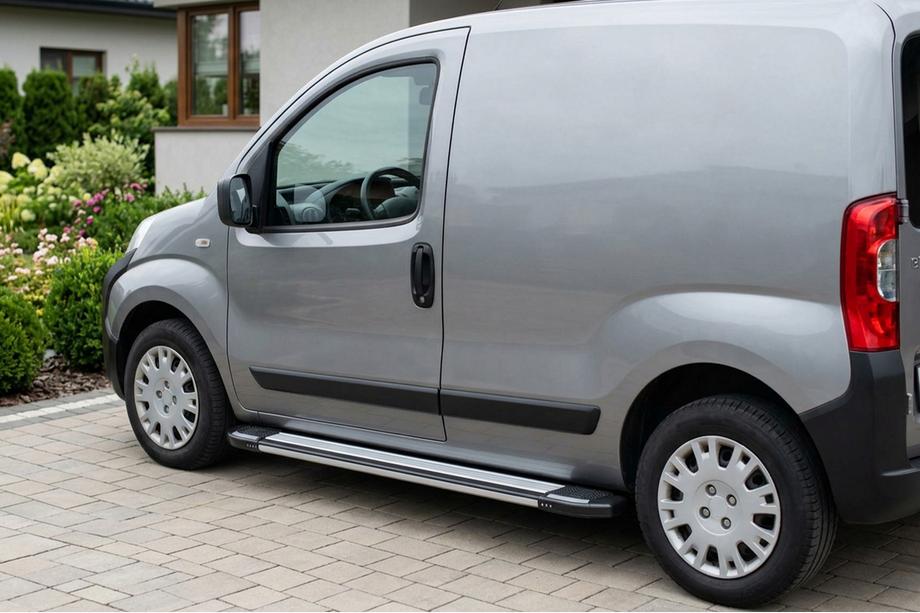 Peugeot Bipper 2008-2017 Trittbretter Rainbow (2 Stk., Alu) Image