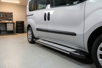 Fiat Doblo II 2010-2022 Trittbretter Rainbow (2 Stk., Aluminium) Foto 1