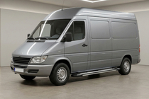 Mercedes Sprinter W901/902/903/904/905 1995–2006 Trittbretter Rainbow (2 Stk., Alu) Foto 1