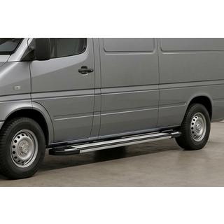 Trittbretter Rainbow (2 Stk., Alu) Volkswagen LT 1995-2006 Foto 1