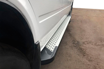 Volkswagen LT 1995-2006 Trittbretter Allmond Grey (2 Stk., Alu) Foto 1