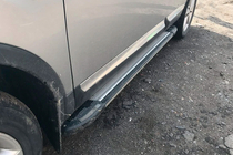 Nissan Qashqai 2007-2010 Trittbretter Rainbow (2 Stk., Alu) Foto 1