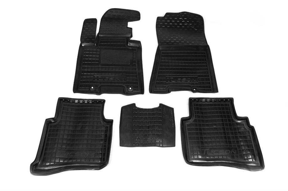 Hyundai Tucson TL 2016-2021 Gummimatten mit Rand (Autogumm) Foto 2