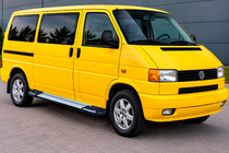 Volkswagen T4 Transporter 1990-2003 Trittbretter Rainbow (2 Stk., Alu) Foto 1