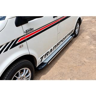 Trittbretter Rainbow (2 Stk., Alu) Volkswagen T5 Transporter 2003-2010 Foto 3