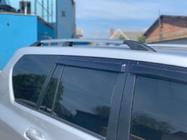 Toyota Land Cruiser Prado 150 2009-2023 Dachreling türkisches Design (Chrom, 2 Stk) Foto 3