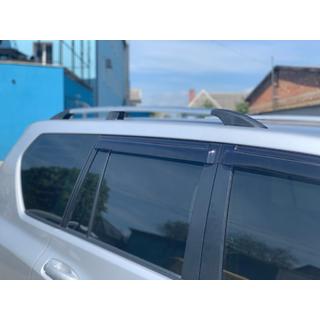 Dachreling türkisches Design (Chrom, 2 Stk) Toyota Land Cruiser Prado 150 2009-2023 Foto 3