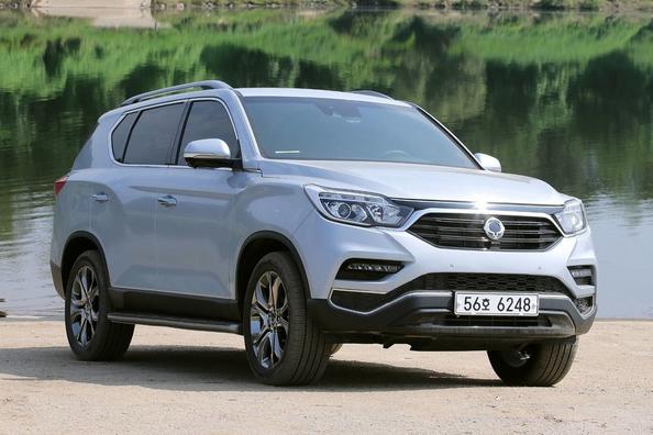 Überblick über den Rahmen eines SUV SsangYong Rexton