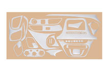 Iveco Daily 2014- Armaturenbrett Abdeckungen Aluminium Foto 1