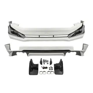 Stoßstangenabdeckungen vorne und hinten Modelista V3-LED (2017-) Toyota Land Cruiser Prado 150 2009-2023 Foto 1