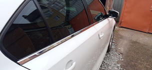 Volkswagen Jetta 2011-2018 Fensterleisten unten Edelstahl (6 Stk) Carmos - Türkischer Edelstahl Foto 2