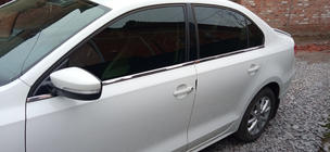 Volkswagen Jetta 2011-2018 Fensterleisten unten Edelstahl (6 Stk) Carmos - Türkischer Edelstahl Foto 3