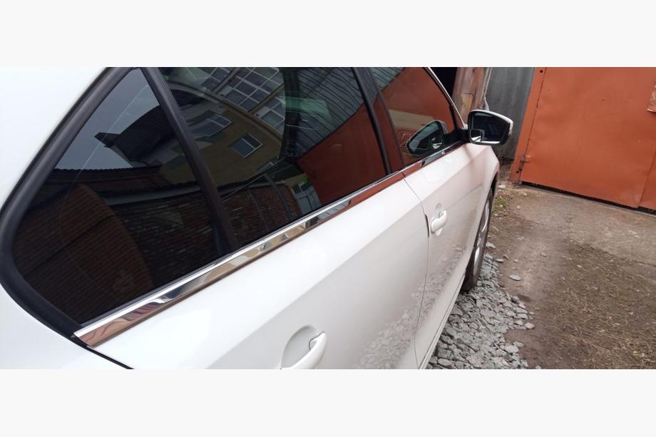 Volkswagen Jetta 2011-2018 Fensterleisten unten Edelstahl (6 Stk) OmsaLine - Italienischer Edelstahl Foto 2