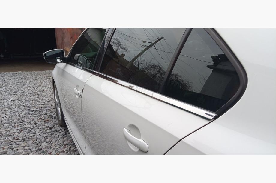 Volkswagen Jetta 2011-2018 Fensterleisten unten Edelstahl (6 Stk) OmsaLine - Italienischer Edelstahl Foto 5