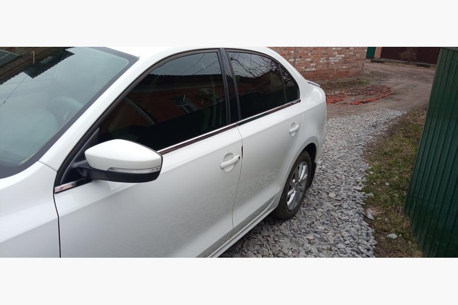 Volkswagen Jetta 2011-2018 Fensterleisten unten Edelstahl (6 Stk) OmsaLine - Italienischer Edelstahl Foto 6