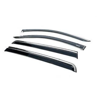 Windabweiser mit Chromleiste (4 Stk, Niken) Renault Lodgy 2013-2022 Foto 2