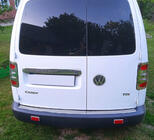 Volkswagen Caddy 2004-2010 Chrom Rückleuchten Abdeckungen V2 (2 Stk., Edelstahl) Carmos - Türkischer Edelstahl Foto 4