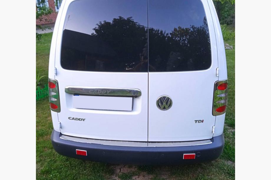 Volkswagen Caddy 2010-2015 Chrom Rückleuchten Abdeckungen V2 (2 Stk., Edelstahl) Carmos - Türkischer Edelstahl Foto 3
